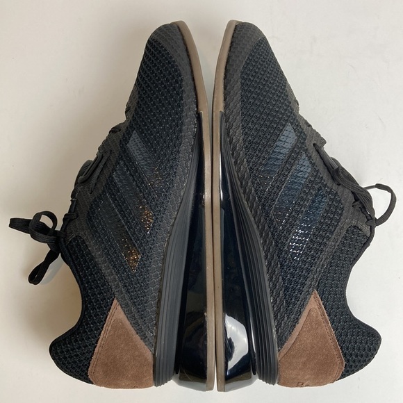 adidas Leistung 16 II BOA Weightlifting Shoes Sz 11 Black Suede Gym CrossFit - Picture 15 of 16